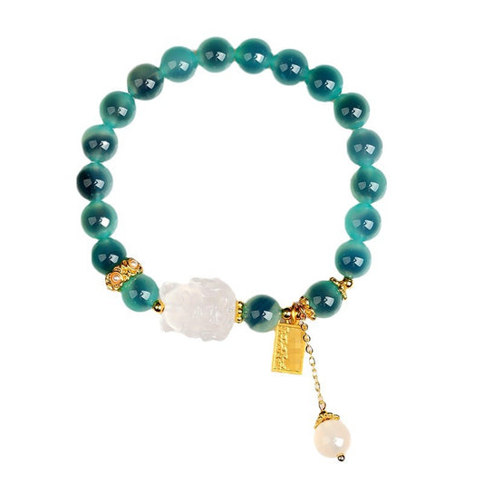 GreenAgateFoxBracelet-img2