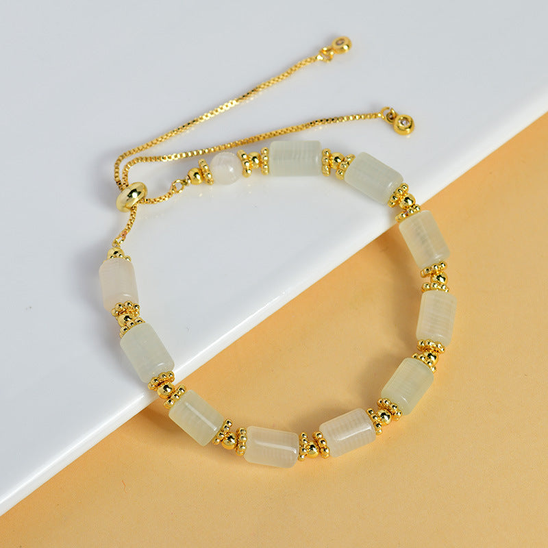 GreenStoneBeadBracelet-img1