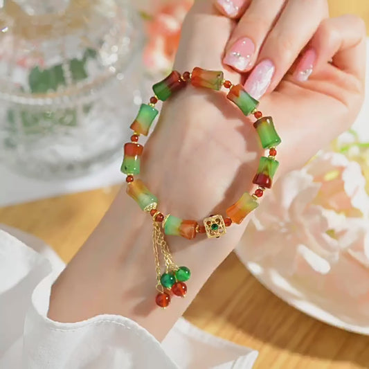 PeacockAgateBracelet-video1